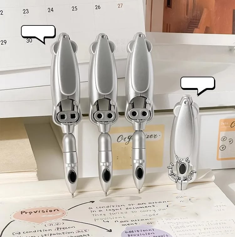 ✨✨Creative and unique folding round bead pen writing tool✨