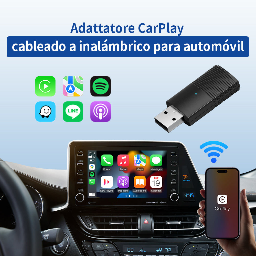 Mini Wireless CarPlay OR Wireless Android Auto Adapter