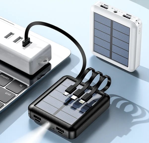 🔥Hot Sale 49% OFF - NEW Multi-functional Portable Solar Power Bank