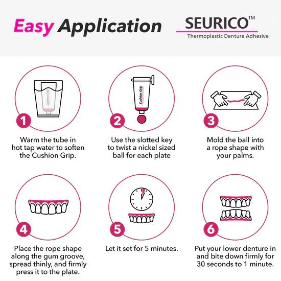 😁Seurico™ Denture Silicone Reline Kit🦷（The most favorable price）