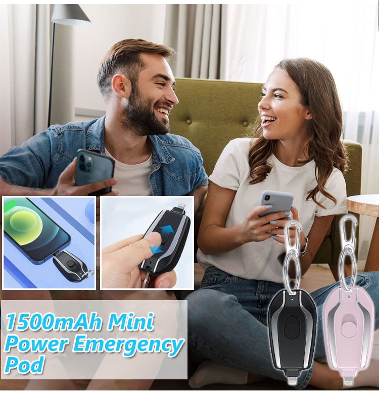 🔥HOT SALE 49% OFF -1500mAh Mini Power Emergency Pod