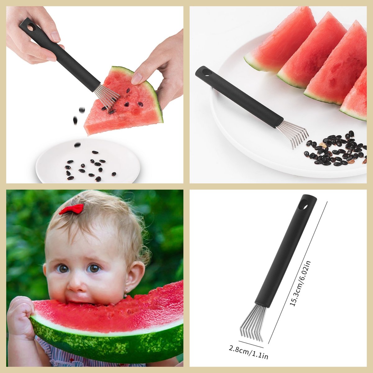 Watermelon Seed Removal Tool