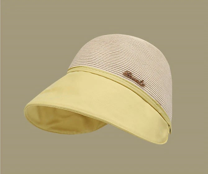 Women's large brim sun hat