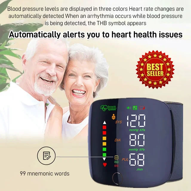 🔥LAST DAY Promotion 49% OFF🔥Automatic Wrist Blood Pressure Measuring Instrument