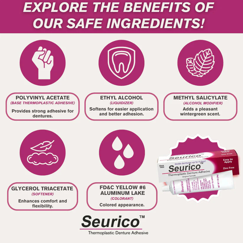 😁Seurico™ Denture Silicone Reline Kit🦷（The most favorable price）