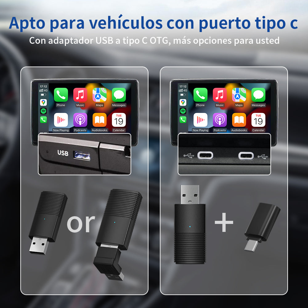 Mini Wireless CarPlay OR Wireless Android Auto Adapter