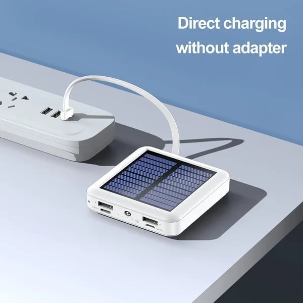 🔥Hot Sale 49% OFF - NEW Multi-functional Portable Solar Power Bank