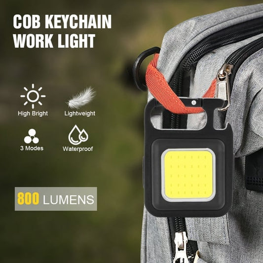 Multifunctional Keychain Rechargeable Light