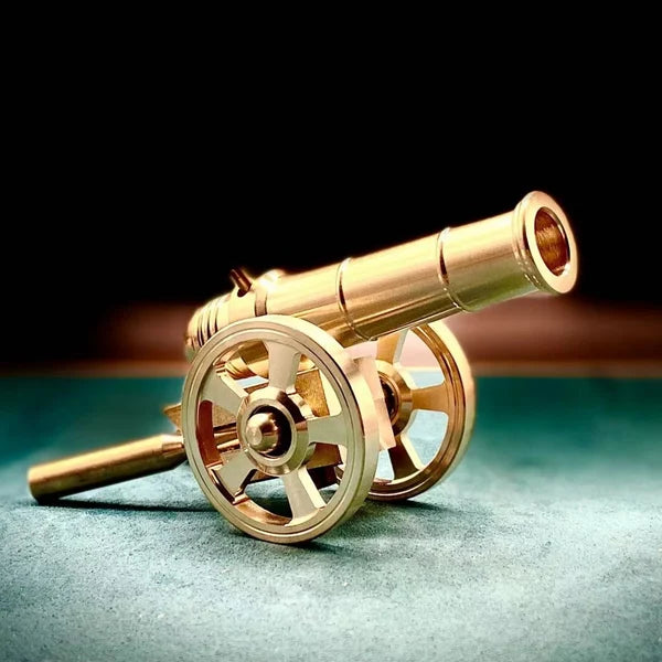 Solid Brass Cannon (Fireable)