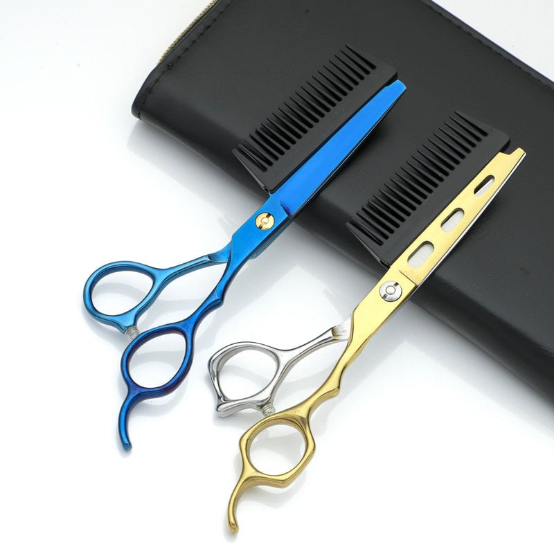 Professional Hairdressing Scissors With Detachable Comb