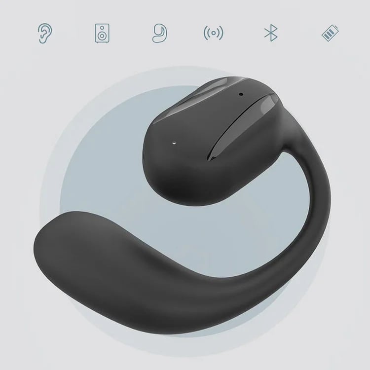 【Last 100 items🥳】Single-Ear Bone Conduction Bluetooth Wireless Earbud