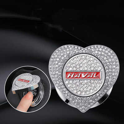 LAST SALE🔥49% OFF🔥Heart-shaped Diamond-studded One-button Start Protective Case