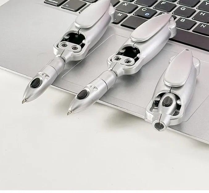 ✨✨Creative and unique folding round bead pen writing tool✨