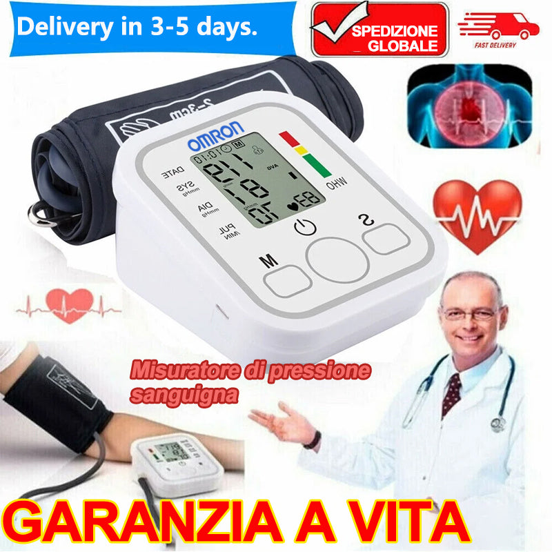 [OMRON] 32cm fully automatic medical arm pressure gauge digital blood pressure monitor