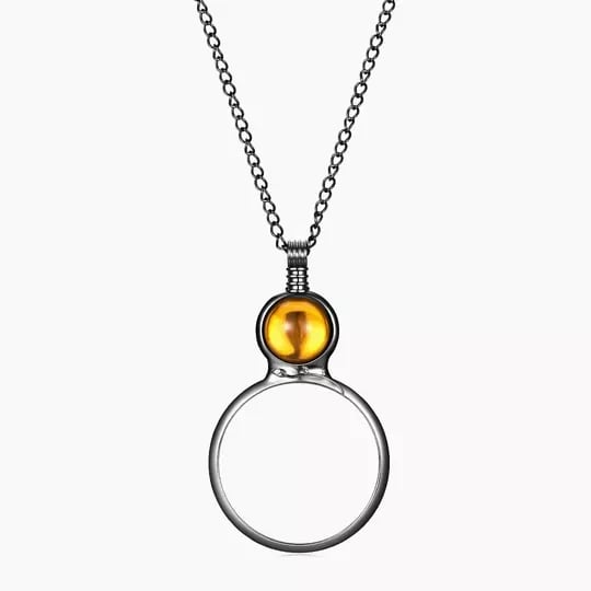 🎁2024 New Year Hot Sale🎁 🔥-Magnifying Glass Necklace gift