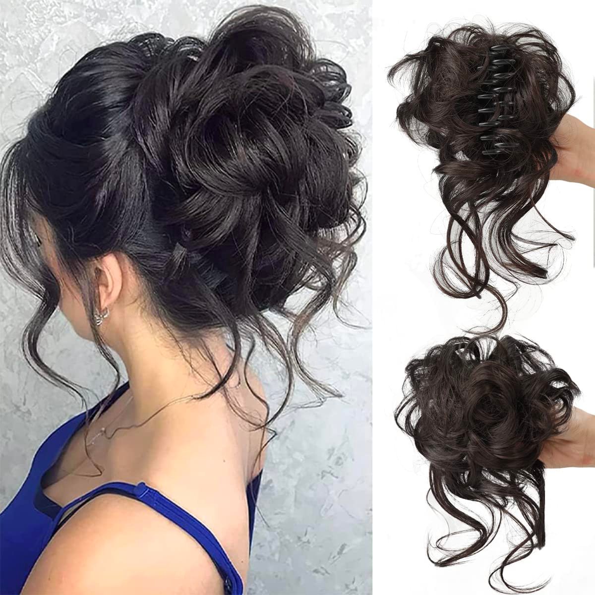 🌈Hot Sale 49% OFF - Curly Bun Hair Piece