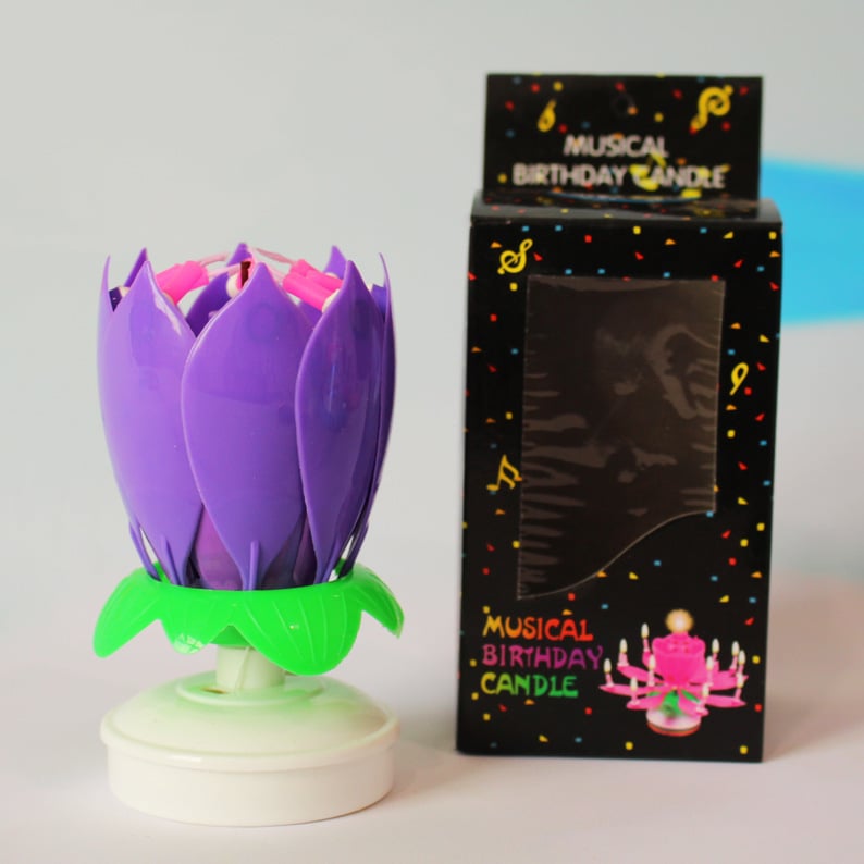 🎂Magical Flower Birthday Candle💖