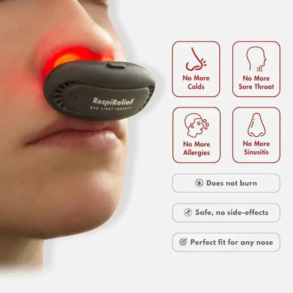 RespiRelief Red Light Nasal Therapy Instrument