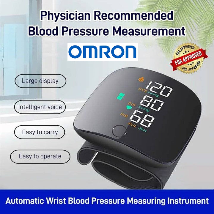 🔥LAST DAY Promotion 49% OFF🔥Automatic Wrist Blood Pressure Measuring Instrument