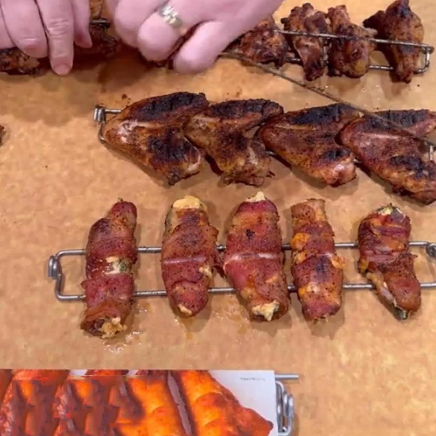 Chicken Wing BBQ Fork