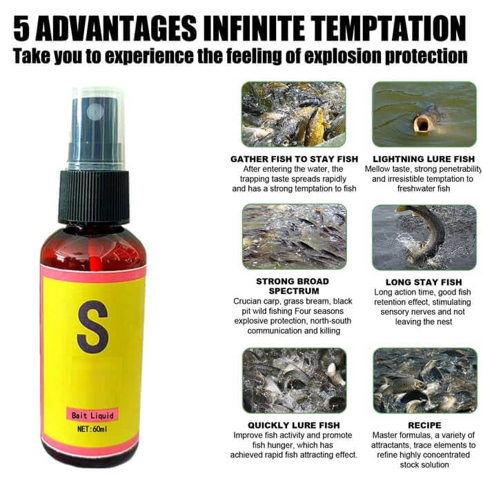 🔥Hot Sale Promotion 49% OFF - Scent Fish Attractants for Baits - For all types