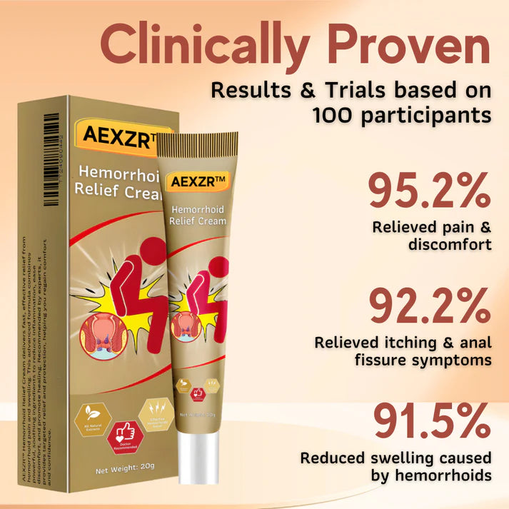 AEXZR™ Hemorrhoid Relief Cream