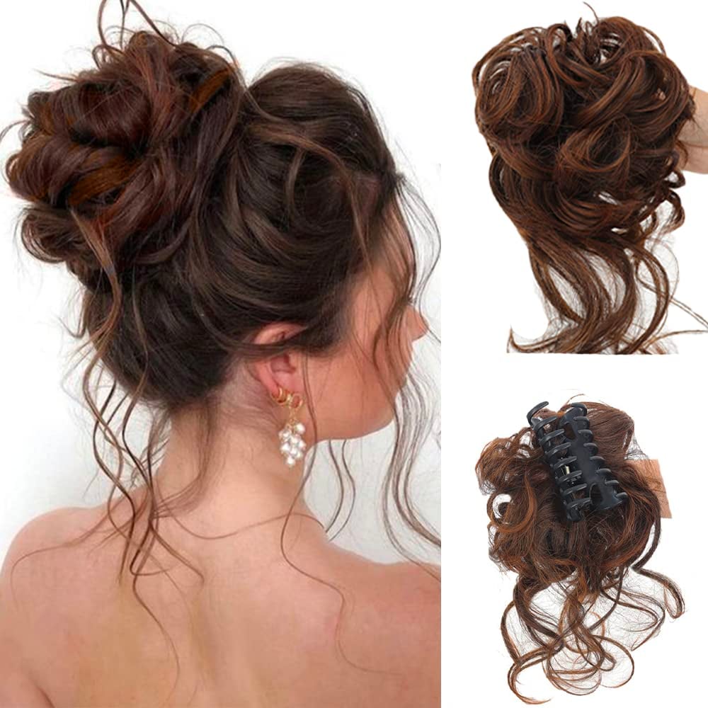 🌈Hot Sale 49% OFF - Curly Bun Hair Piece