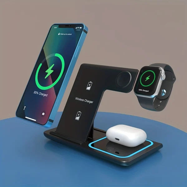 🔥3 In 1 Folding Wireless Charger