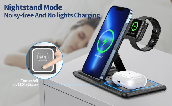 🔥3 In 1 Folding Wireless Charger