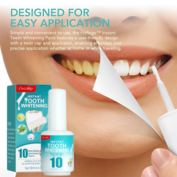 Oveallgo™ Instant Teeth Whitening Paint