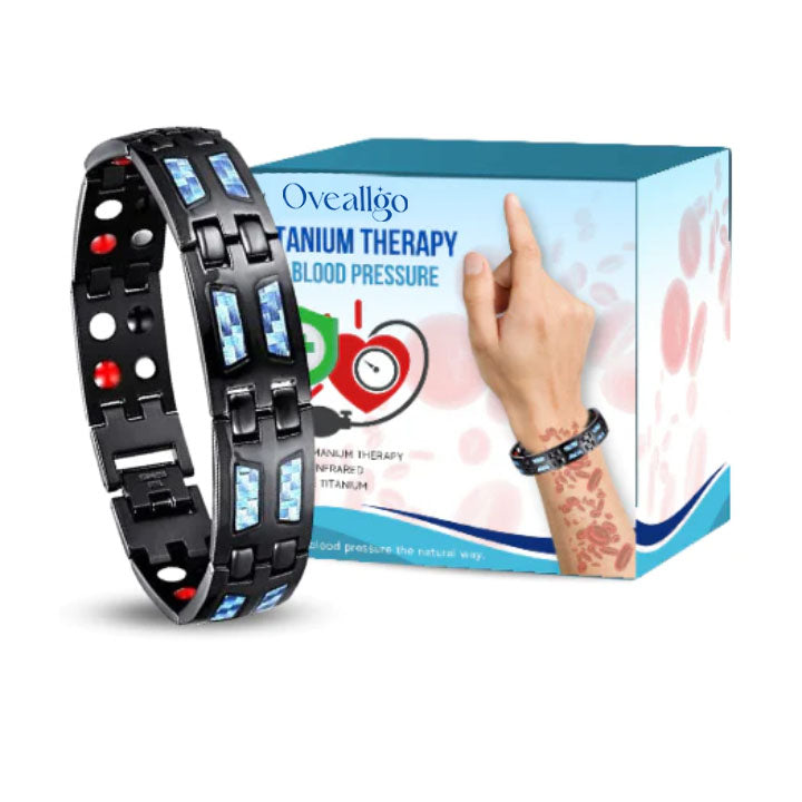 parioliy™ Titanium Therapy Bracelet - for Blood Pressure