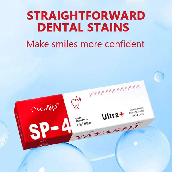 🔥2024 HOT SALE🔥 PRO Oveallgo™ SP-4 Probiotic Whitening Toothpaste