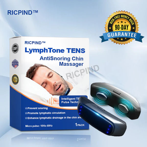 RICPIND™ LymphTone TENS AntiSnoring Chin Massager