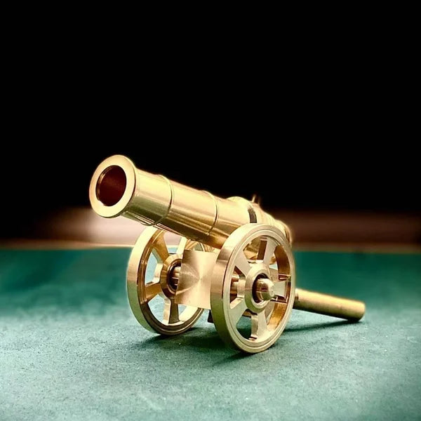 Solid Brass Cannon (Fireable)