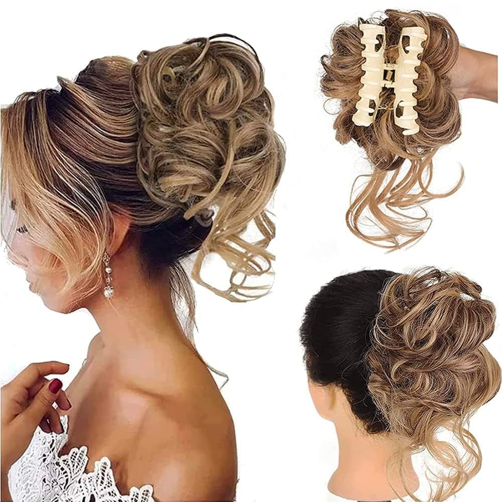 🌈Hot Sale 49% OFF - Curly Bun Hair Piece