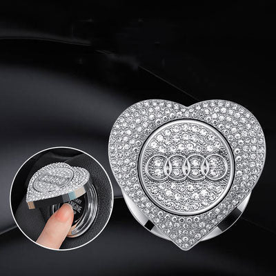 LAST SALE🔥49% OFF🔥Heart-shaped Diamond-studded One-button Start Protective Case