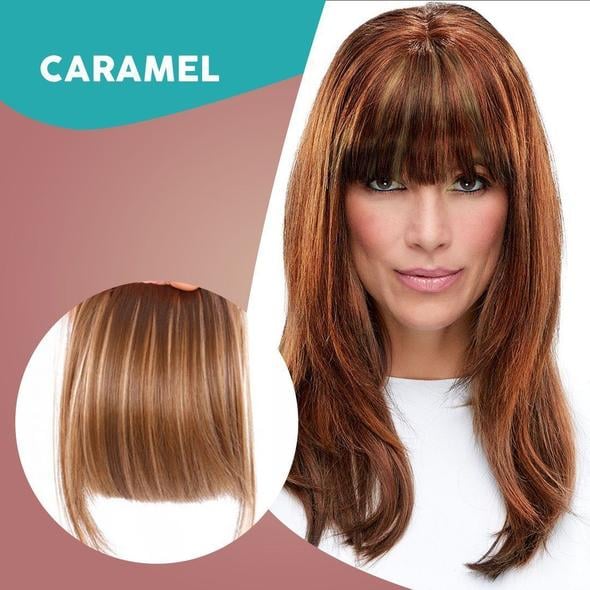 🔥Seamless 3D Clip-In Bangs Hair Extensions