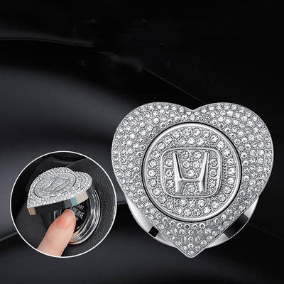 LAST SALE🔥49% OFF🔥Heart-shaped Diamond-studded One-button Start Protective Case