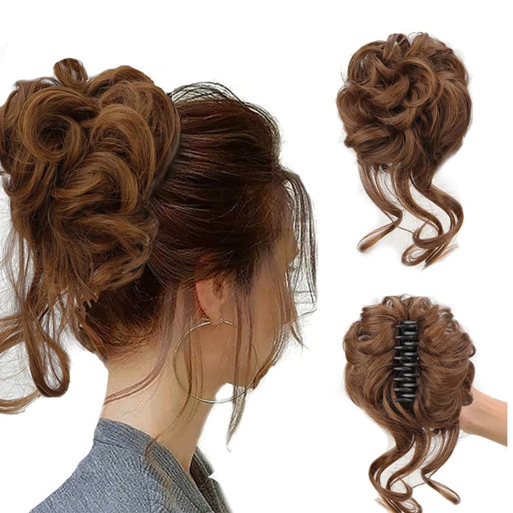 🌈Hot Sale 49% OFF - Curly Bun Hair Piece