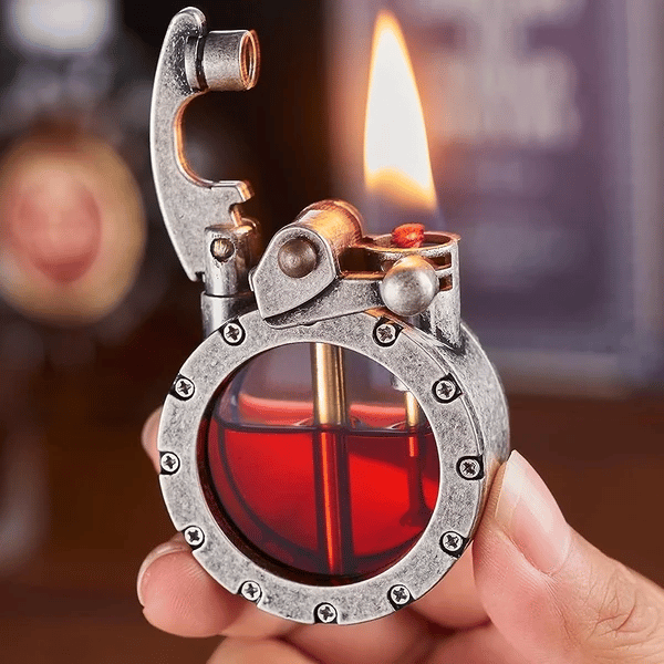 🔥Hot Sale-50% OFF🔥💖🎁Vintage Transparent Kerosene Lighter