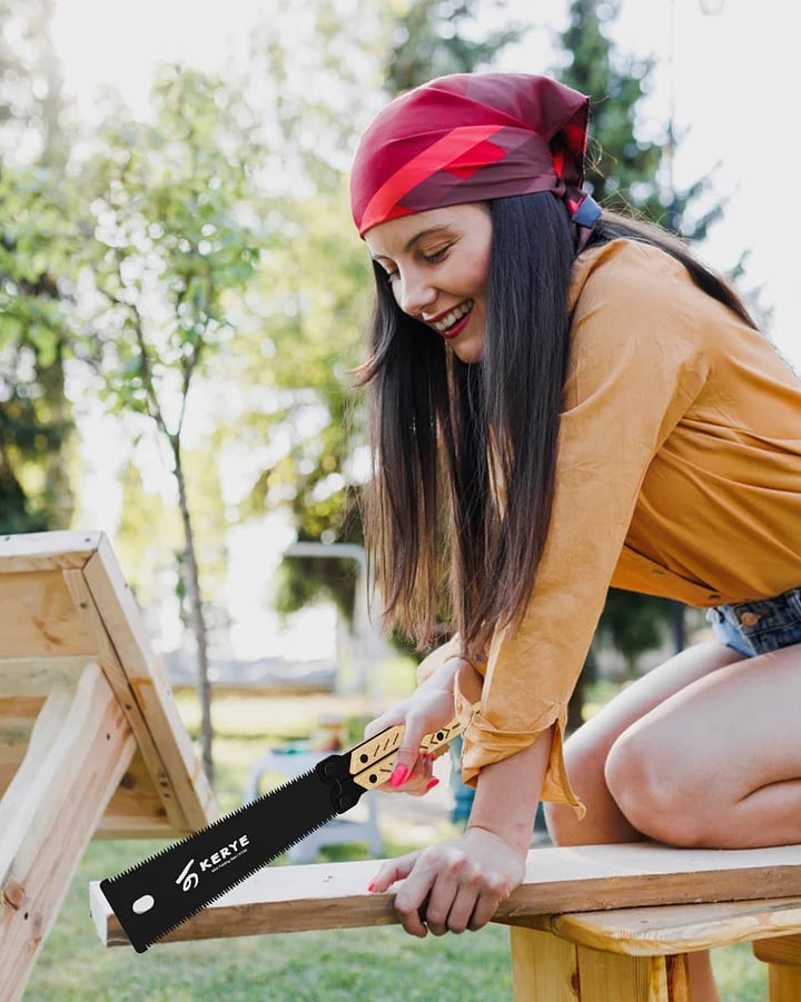 🔥Father's Day gift - Mini folding saw, excellent woodworking tool