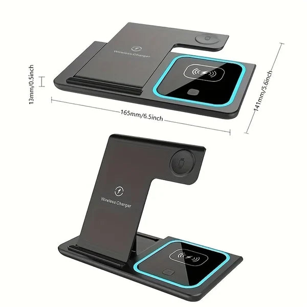 🔥3 In 1 Folding Wireless Charger