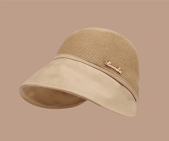 Women's large brim sun hat