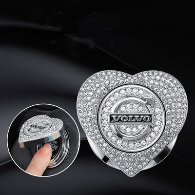 LAST SALE🔥49% OFF🔥Heart-shaped Diamond-studded One-button Start Protective Case