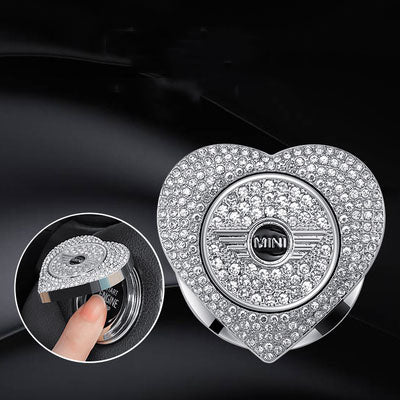 LAST SALE🔥49% OFF🔥Heart-shaped Diamond-studded One-button Start Protective Case