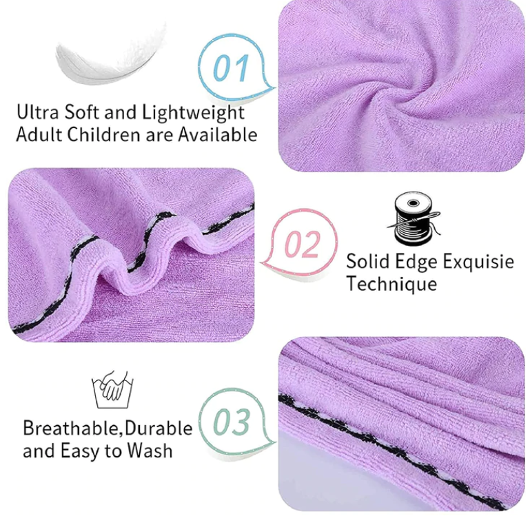 Premium Quick Dry Microfiber Hair Turban Towel 【HOT SALE-45%OFF🔥🔥🔥】(Express 3 Day Delivery)