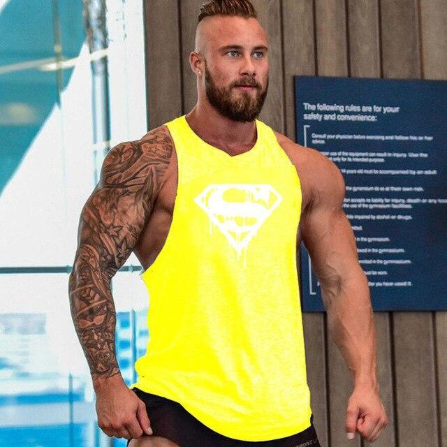 New fashion men's fitness vest