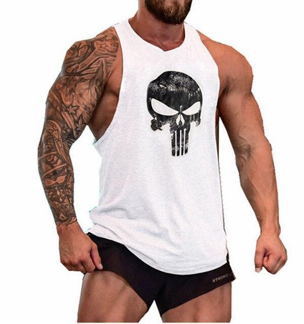 New fashion men's fitness vest